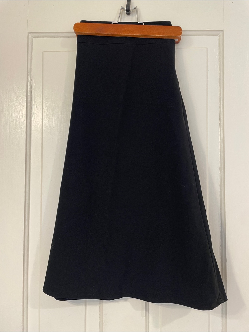 Tribal Studio Classic Black A-Line Women's Skirt Size 14P